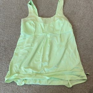 Lululemon lime green tank